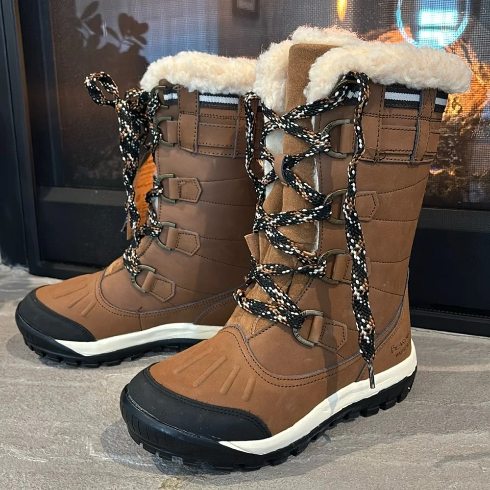 Bearpaw Desdemona NeverWet,wool blend lining,sheepskin footbed,EVA midsole boots